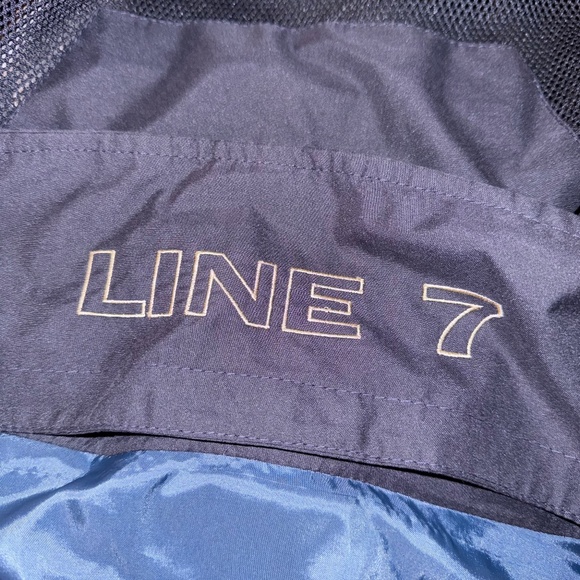 Vintage Line 7 RF Yachting Navy Windbreaker Jacket - L - Picture 13 of 16